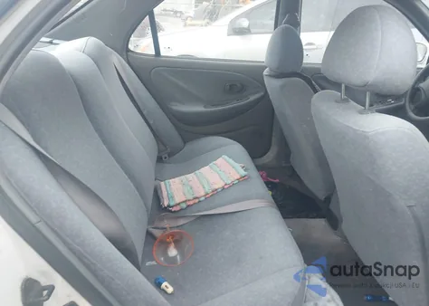 2000 Hyundai Elantra Gls from USA, damaged, VIN KMHJF35F7YU032896